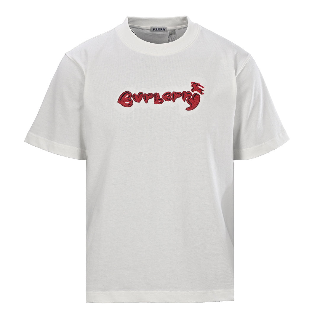 Burberry Heart-Embroidered T-Shirt