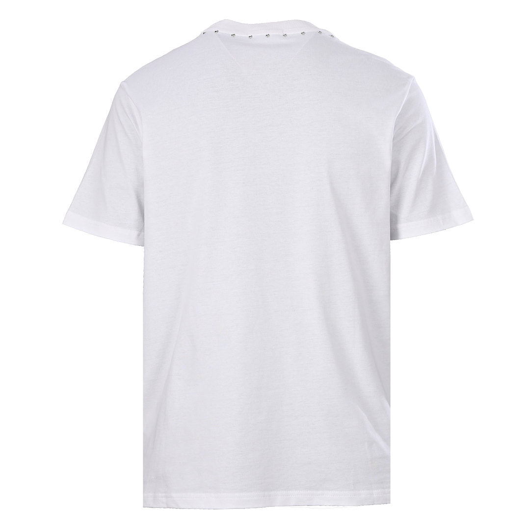 LOUIS VUITTON LV Monogram Flower Logo T-Shirt — Off White