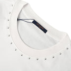 LOUIS VUITTON LV Monogram Flower Logo T-Shirt — Off White