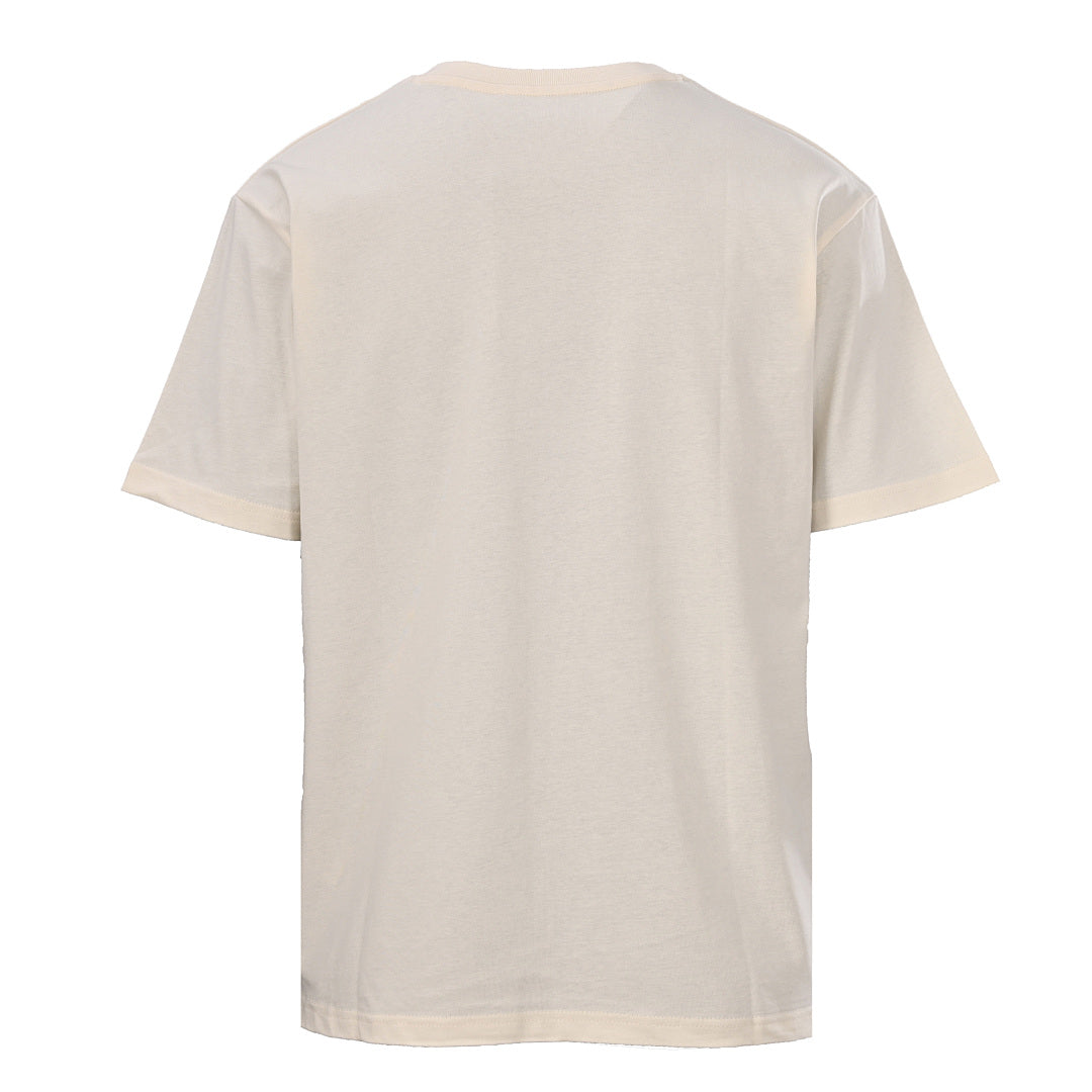 Gucci Monogram T-Shirt with Bear Embroidery and Appliqué