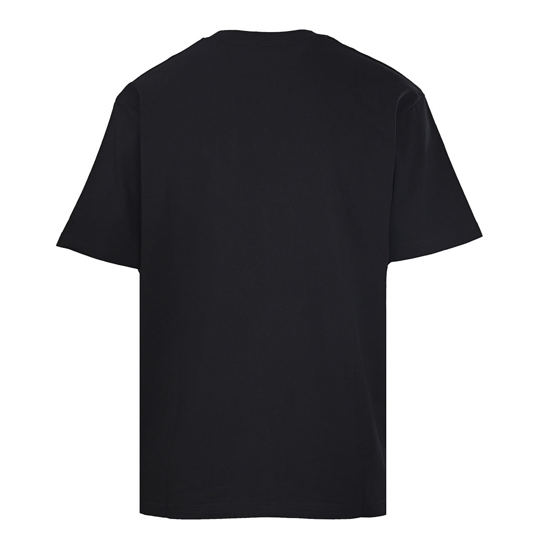 Gucci Monogram T-Shirt with Bear Embroidery and Appliqué