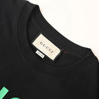 Gucci Monogram T-Shirt with Bear Embroidery and Appliqué