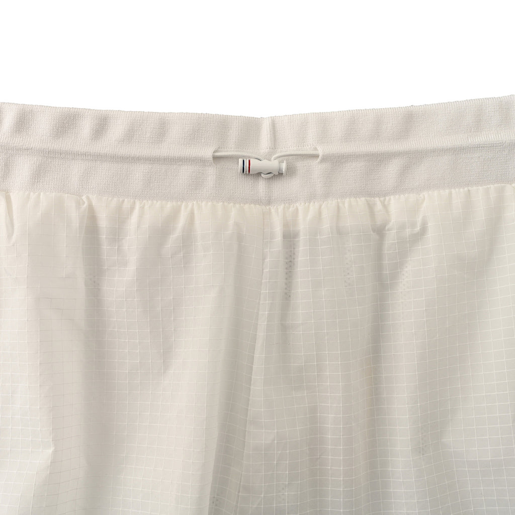 Thom Browne RWB Stripe Cotton Sport Shorts – White