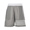 Thom Browne 4-Bar Ripstop Nylon Sport Shorts – Medium Grey