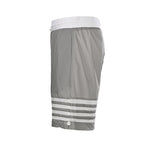 Thom Browne 4-Bar Ripstop Nylon Sport Shorts – Medium Grey