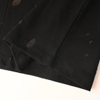 Givenchy Paris Destroyed Distressed Oversized T-Shirt – black