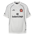 Balenciaga Soccer Jersey T-Shirt – Paris No. 10 – White