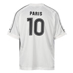 Balenciaga Soccer Jersey T-Shirt – Paris No. 10 – White