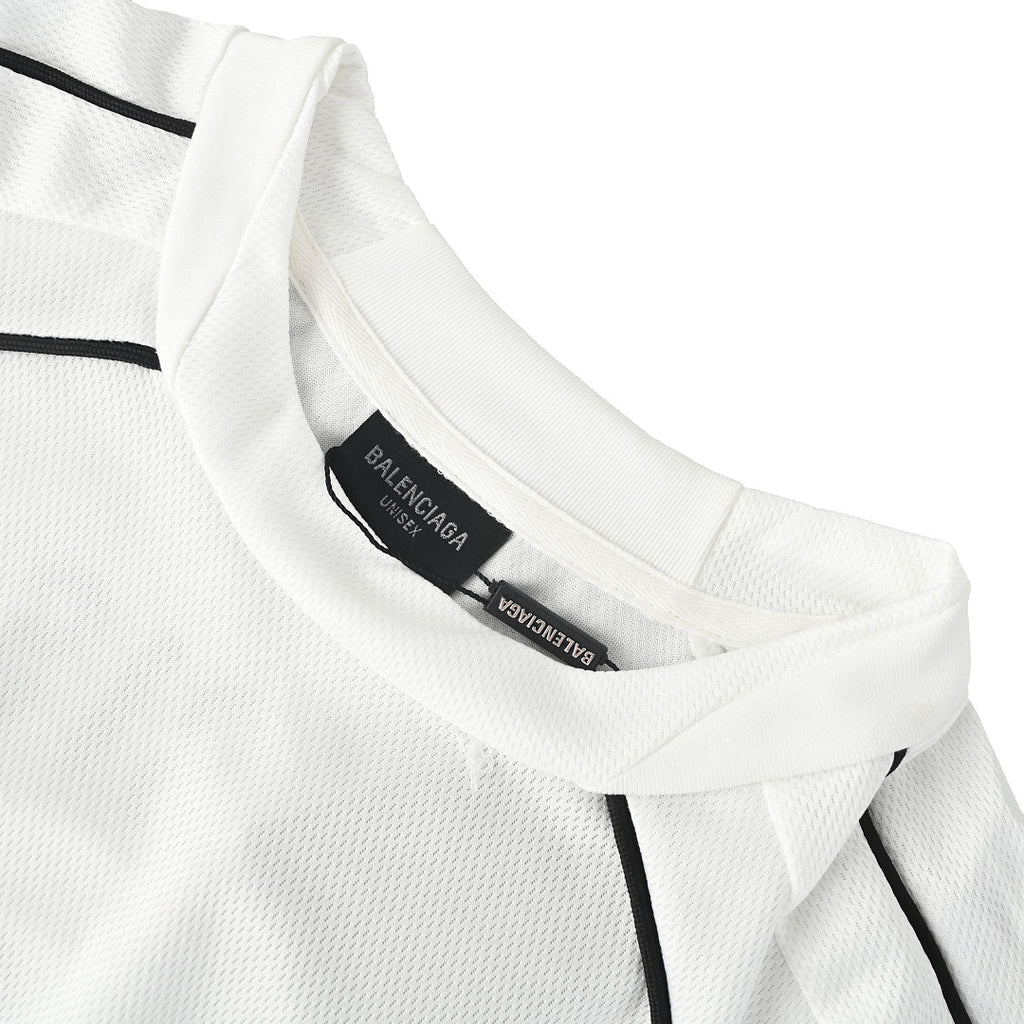 Balenciaga Soccer Jersey T-Shirt – Paris No. 10 – White