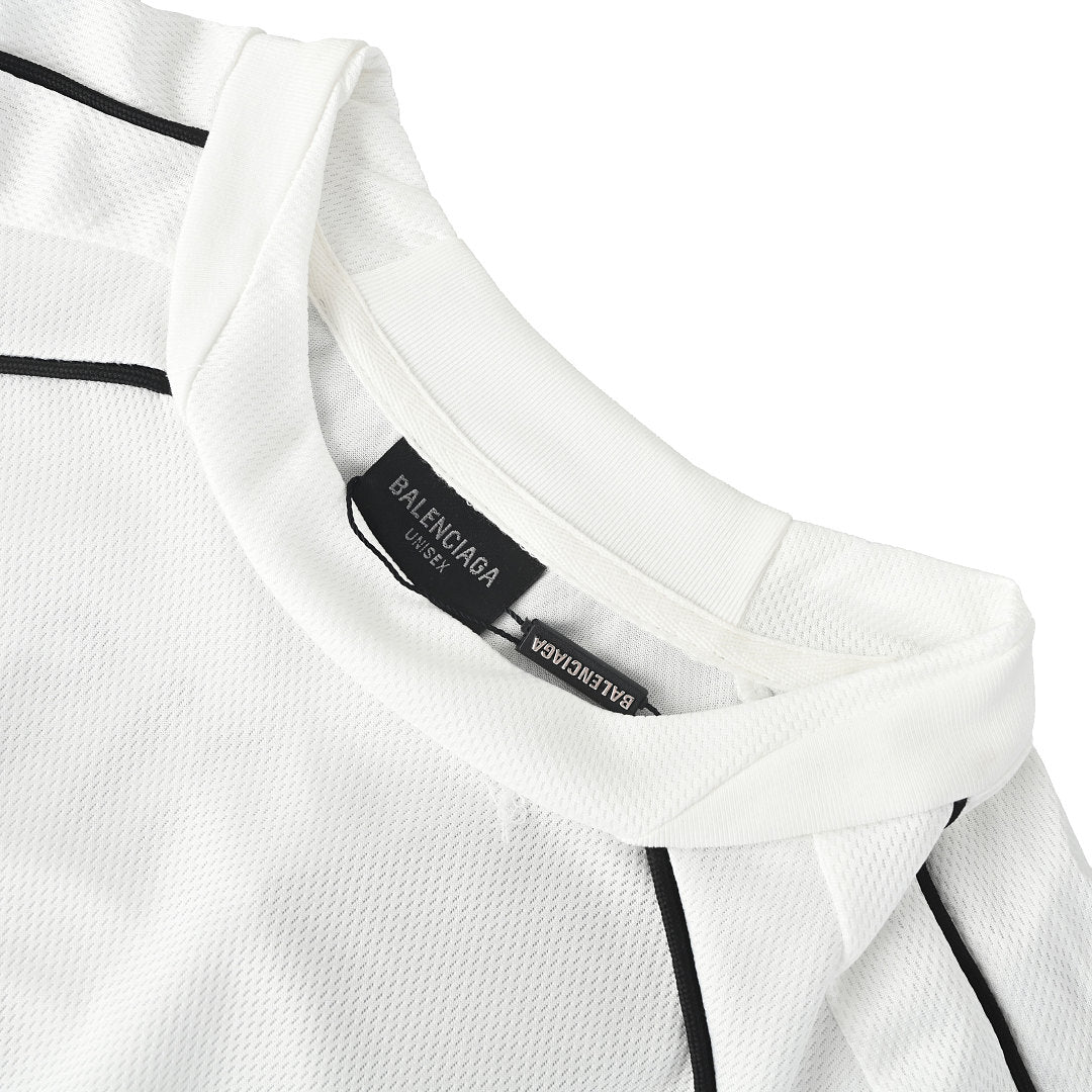 Balenciaga Soccer Jersey T-Shirt – Paris No. 10 – White