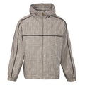 Louis Vuitton Check Hooded Windbreaker Jacket