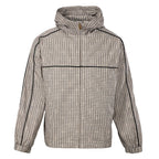 Louis Vuitton Check Hooded Windbreaker Jacket