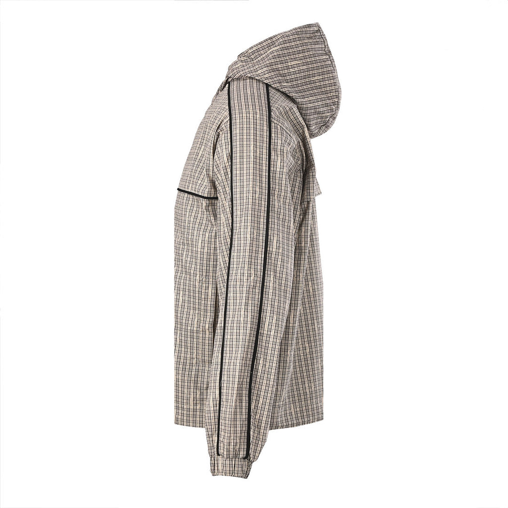 Louis Vuitton Check Hooded Windbreaker Jacket