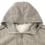 Louis Vuitton Check Hooded Windbreaker Jacket