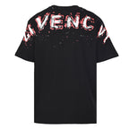 Givenchy 4G Graffiti Paint Splash Oversized T-Shirt – Black