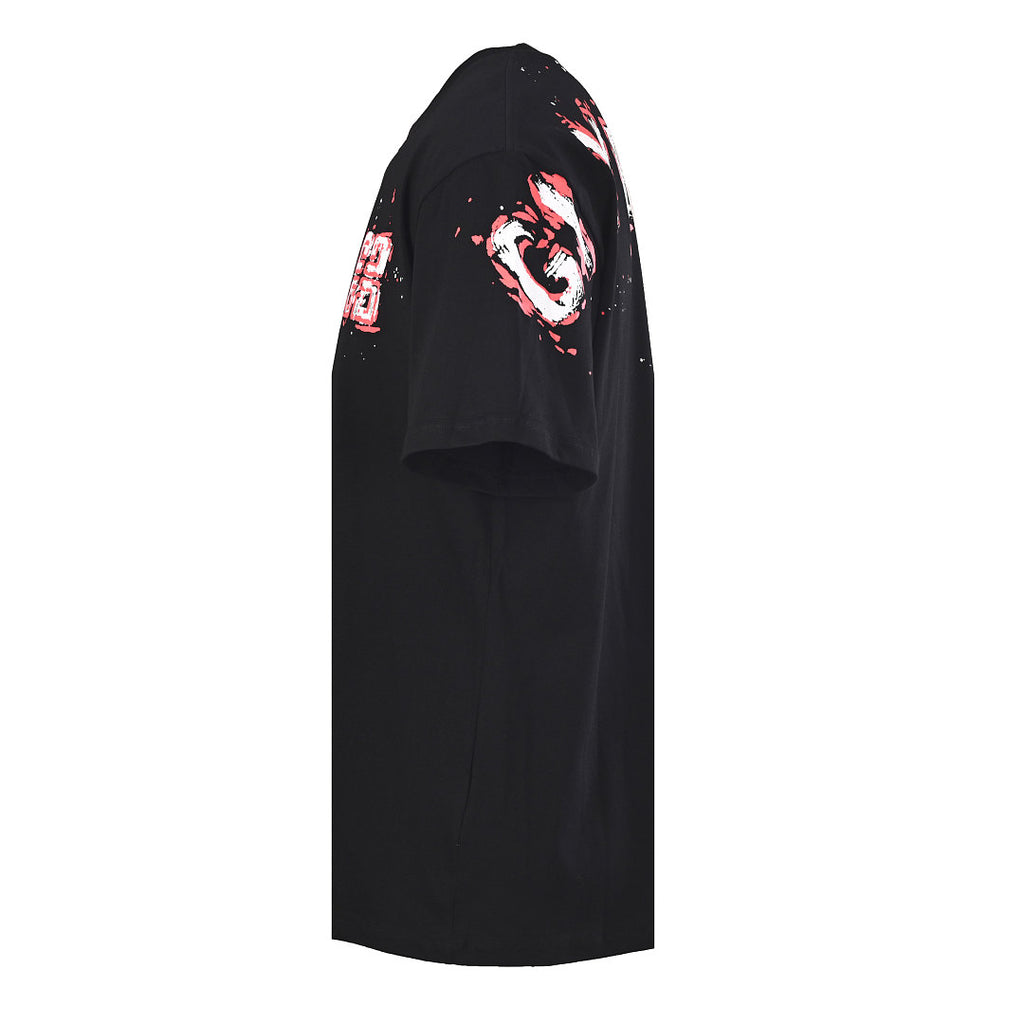Givenchy 4G Graffiti Paint Splash Oversized T-Shirt – Black