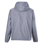 BURBERRY BBR Grey-Green Check Reversible Hooded Jacket