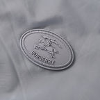 BURBERRY BBR Grey-Green Check Reversible Hooded Jacket