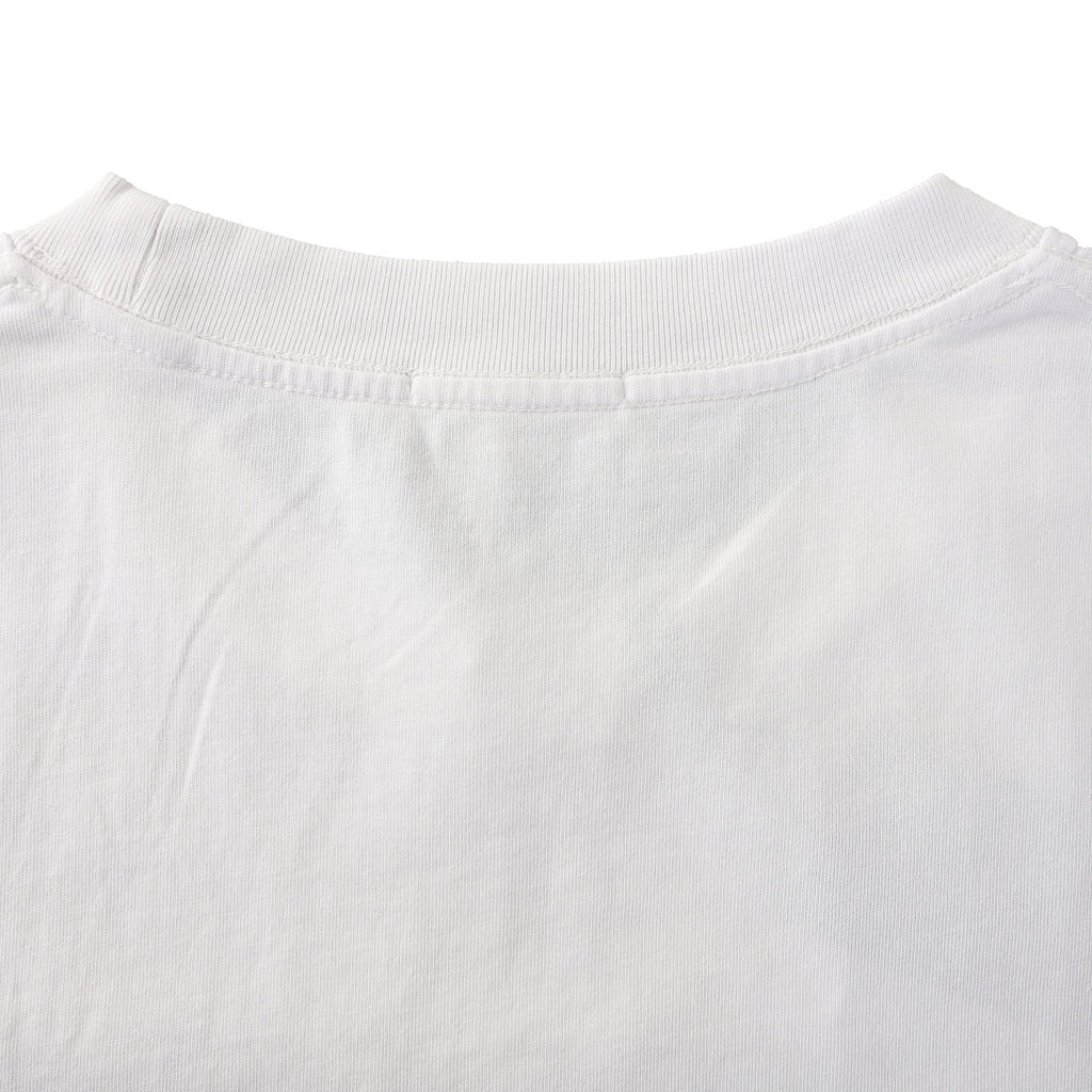 Fendi Roma Beaded & Embroidered Logo T-Shirt — White