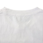 Fendi Roma Beaded & Embroidered Logo T-Shirt — White