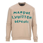 Louis Vuitton Marque Déposée Embroidered Crewneck Sweatshirt