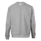 Louis Vuitton Marque Déposée Embroidered Crewneck Sweatshirt — Grey