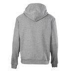 Louis Vuitton Monogram Embroidered Zip Hoodie — Grey