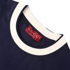 Gucci Double G Embroidered Short-Sleeve Top