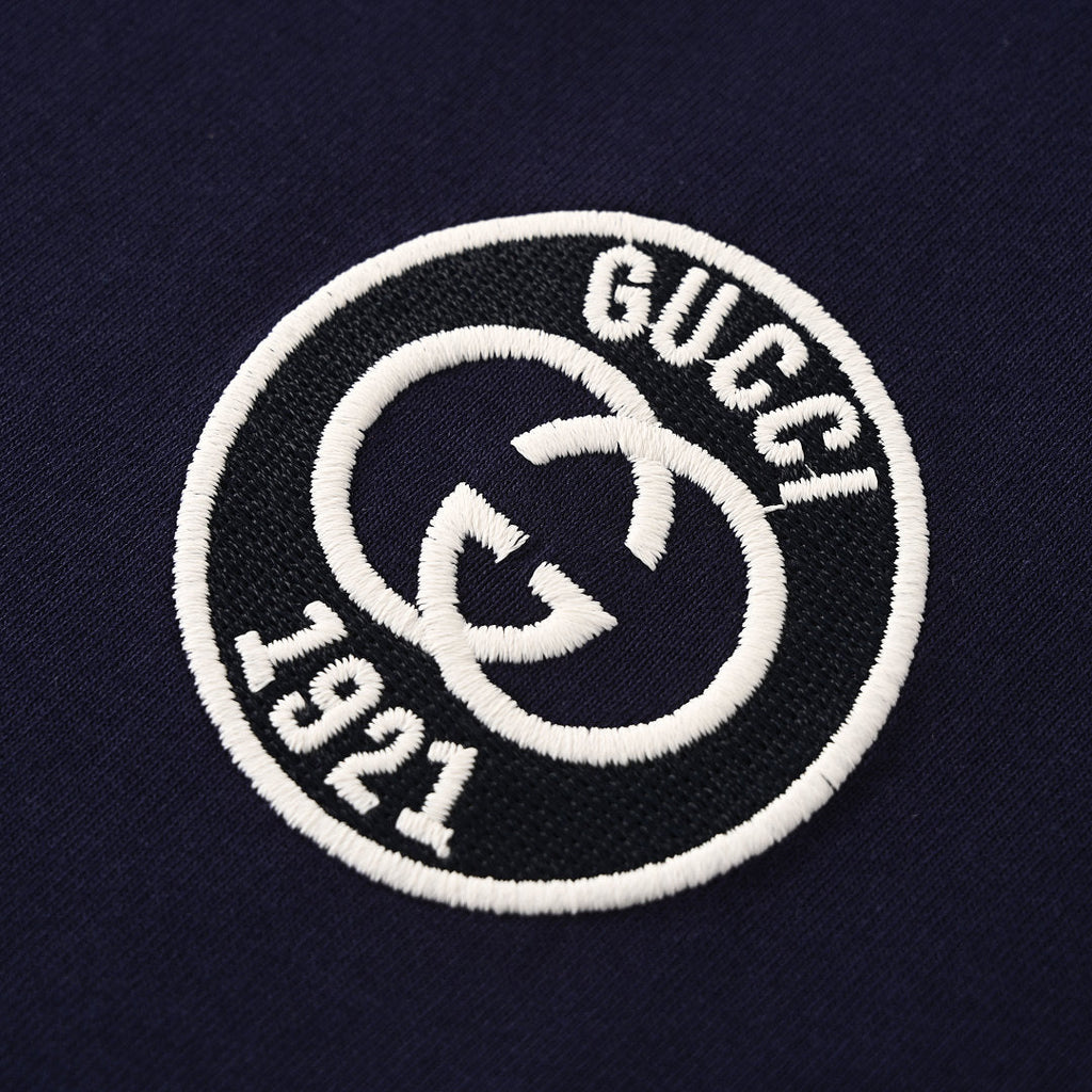 Gucci Double G Embroidered Short-Sleeve Top