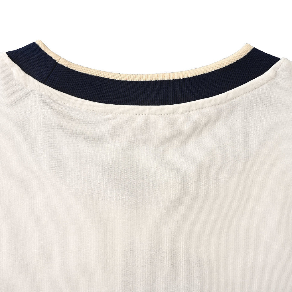Gucci Double G Embroidered Short-Sleeve Top