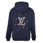 Louis Vuitton Sailboat Embroidered Pullover Hoodie — Navy