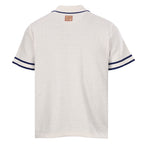 LOUIS VUITTON LV Monogram Waffle-Knit Embroidered Short-Sleeve Shirt