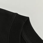 Gucci Black Heavyweight Cotton Crewneck Sweatshirt with Bubble Letter Wordmark