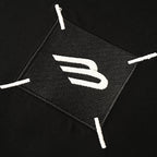 Balenciaga Embroidered Patch T-Shirt with 3M Reflective Stitching – Black