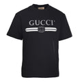 Gucci Belt-Print Short-Sleeve Top