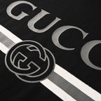 Gucci Belt-Print Short-Sleeve Top