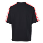 BALENCIAGA Unity Sports Icon Embroidered Double-Ring Color-Block Striped T-Shirt