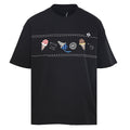 Fendi Roma Gelato Embroidered T-Shirt — Black