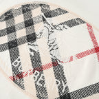 Burberry Short-Sleeve T-Shirt with Classic Check & Equestrian Knight Emblem