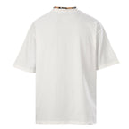 Burberry Check-Trim Neckline & Chest Pocket T-Shirt