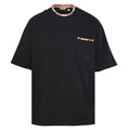 Burberry Check-Trim Neckline & Chest Pocket T-Shirt