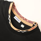 Burberry Check-Trim Neckline & Chest Pocket T-Shirt