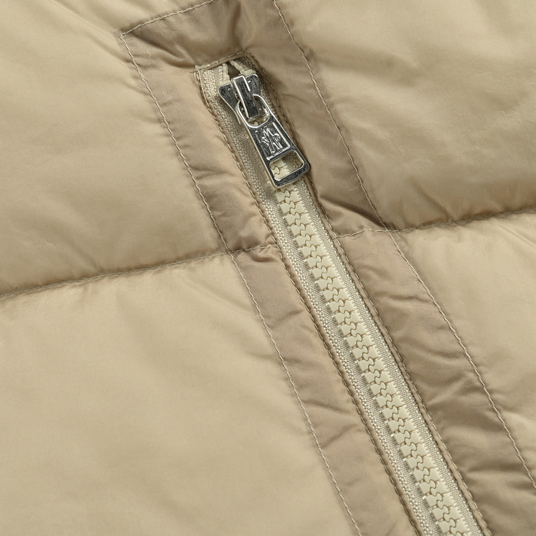 Moncler 25FW Double Zipper Pocket Hooded Down Jacket
