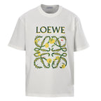 Loewe Oversized Graphic Print T-Shirt — White II