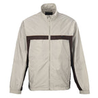 PRADA Color-Blocked Stand-Up Collar Jacket