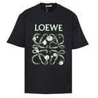 Loewe Oversized Graphic Print T-Shirt — White I