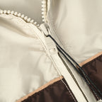 PRADA Color-Blocked Stand-Up Collar Jacket
