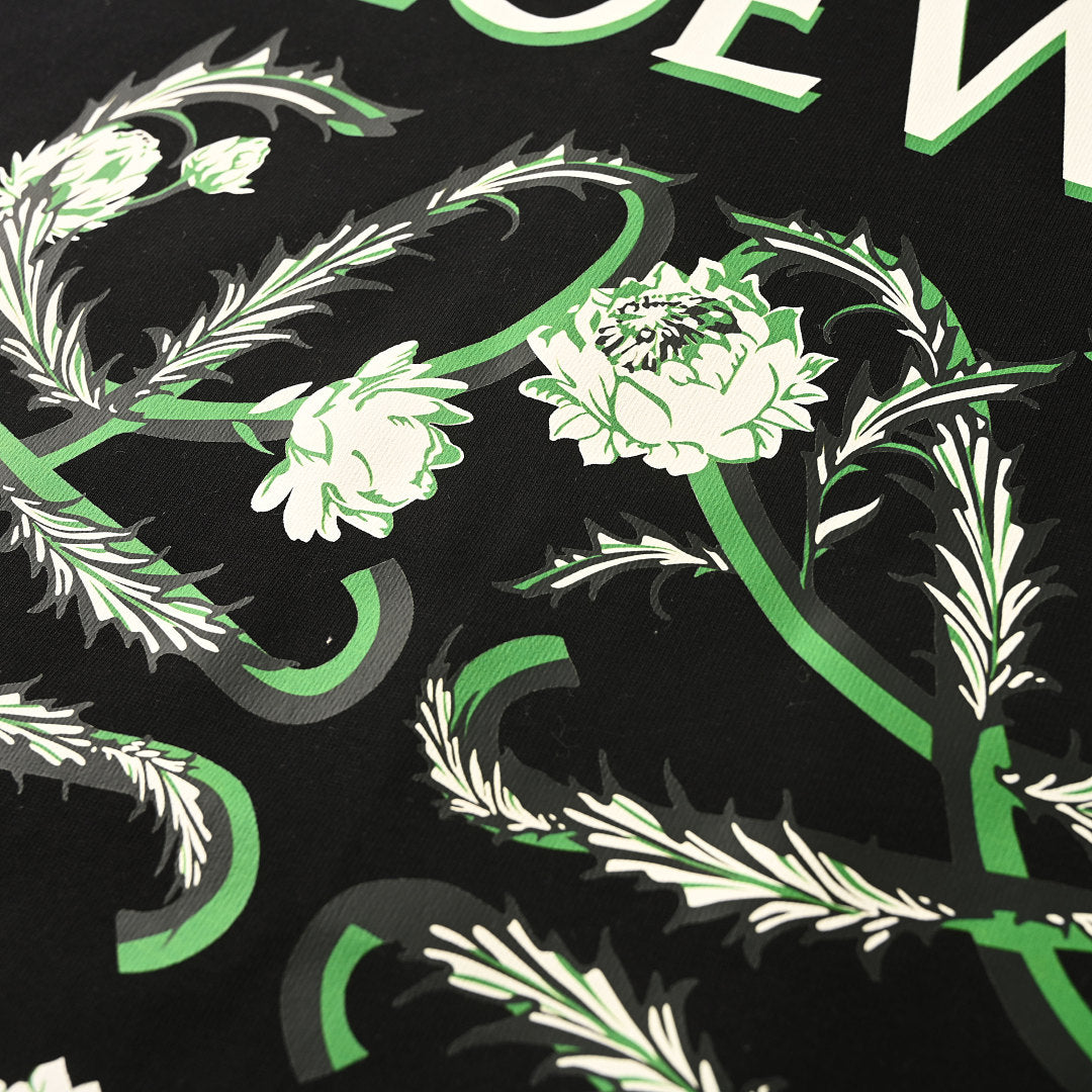 Loewe Oversized Graphic Print T-Shirt — White I