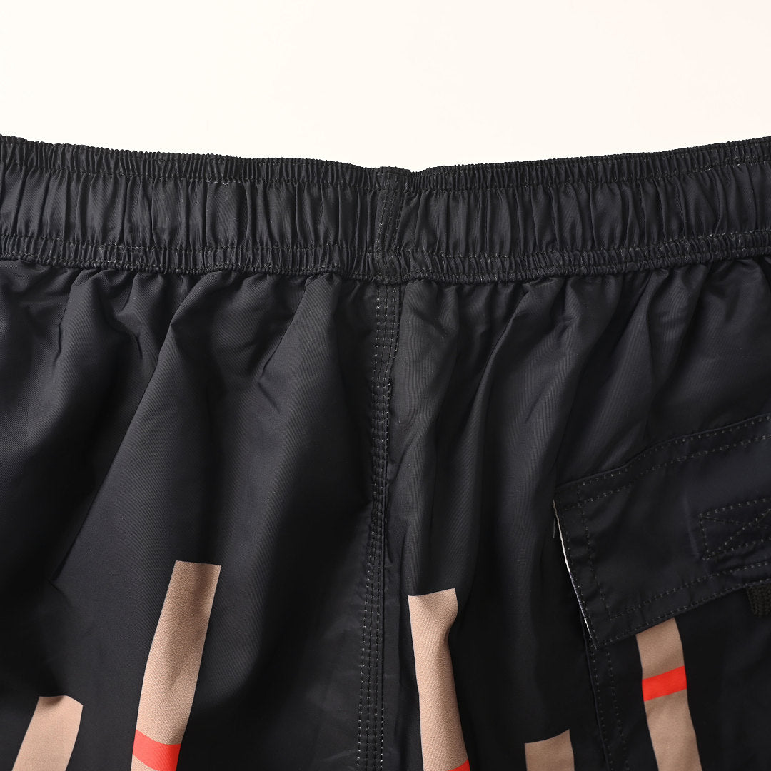 Burberry Technical Fabric Check Shorts