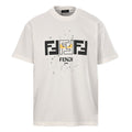 Fendi Roma FF Monogram Bag Bugs Graphic T-Shirt — Off-White